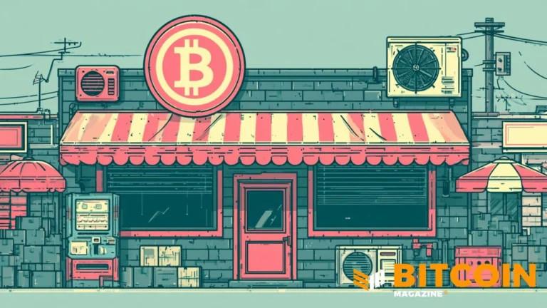 Ein Kassenterminal von Square, das eine Bitcoin-Zahlung via Smartphone und Lightning-Netzwerk empfängt