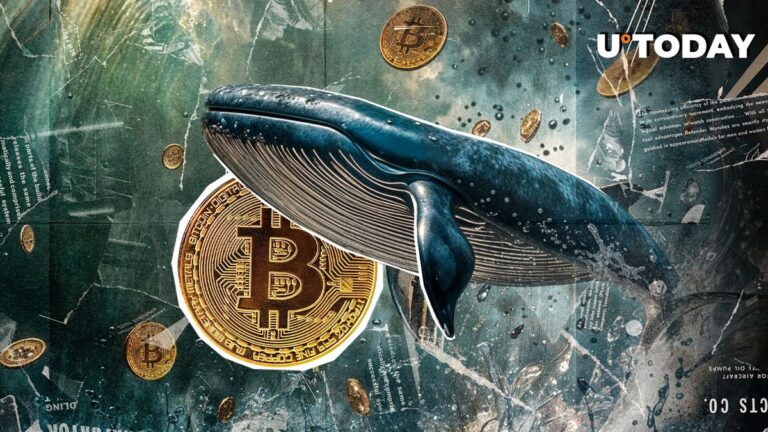 Grafische Darstellung eines Kurs-Charts mit einer großen Bitcoin-Münze