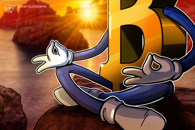 Bitcoin-Münze auf einem digitalen Kurs-Chart mit Analyse-Tools im Hintergrund