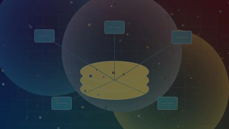 Logo der Kryptobörse Kraken neben den Symbolen von USDC und Ethereum auf einem digitalen Hintergrund