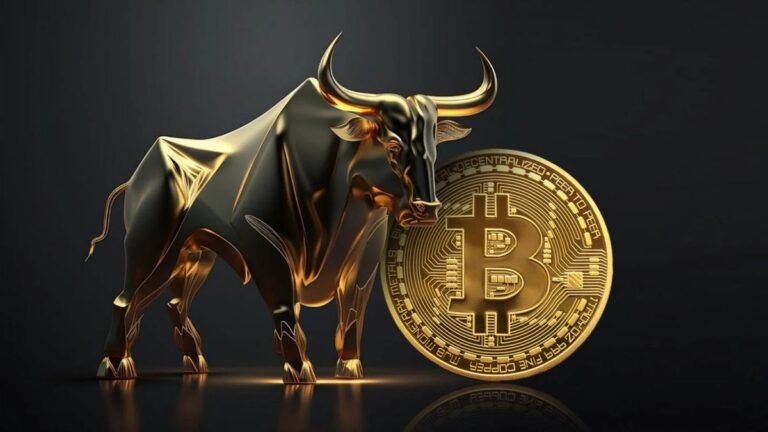 Porträt von Mike Novogratz neben einem aufsteigenden Bitcoin-Kurs-Chart
