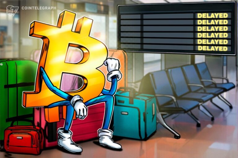 Aufwärtsgerichteter Bitcoin-Kurs-Chart neben institutionellen Finanzgebäuden
