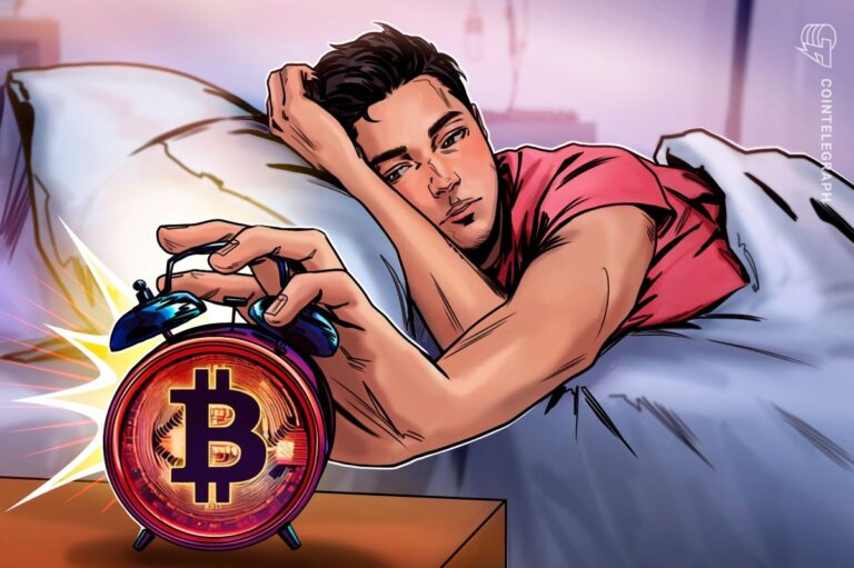 Ein digitaler Bitcoin vor einem Börsenchart mit Optionsdaten und Renditekurven