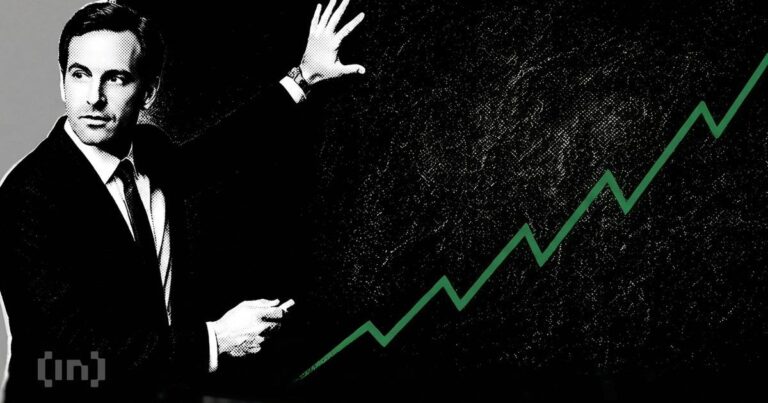 Roter Kurs-Chart mit Bitcoin- und Ethereum-Münzen, der einen Marktrückgang symbolisiert