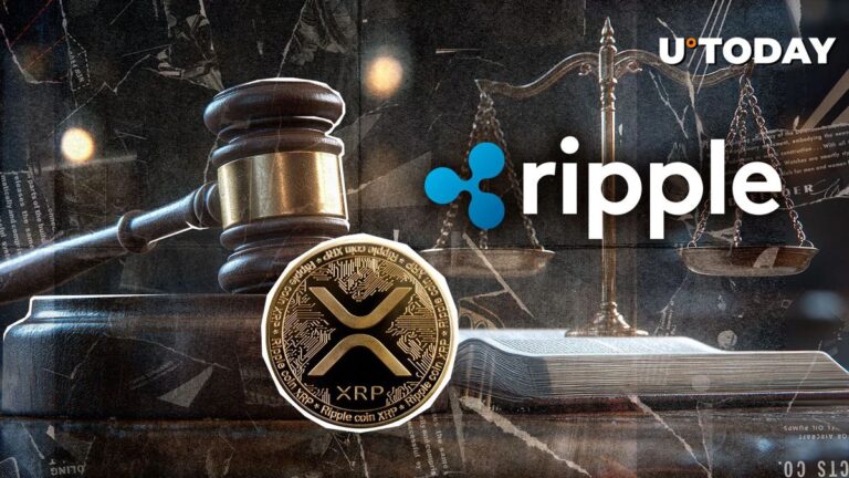 Porträt von Jay Clayton neben einem Ripple-Logo und dem Siegel des US-Senats