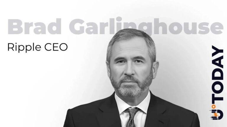 Porträt von Ripple-CEO Brad Garlinghouse vor einem unscharfen Hintergrund mit dem US-Kapitol