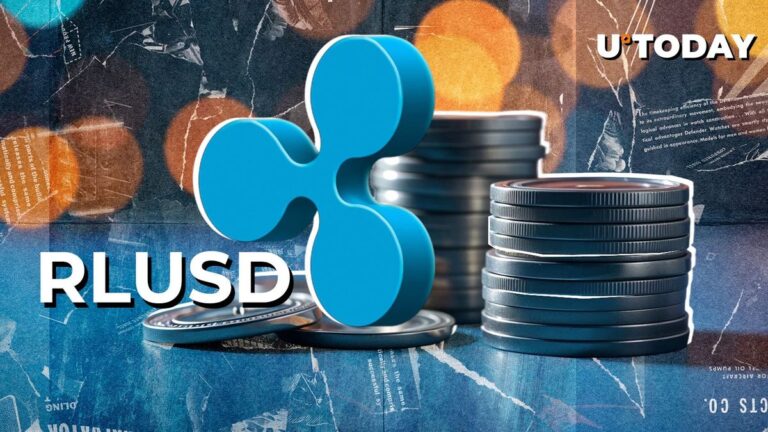 Ein Diagramm, das das Wachstum des Ripple-Stablecoins RLUSD auf dem XRP Ledger gegenüber Ethereum illustriert