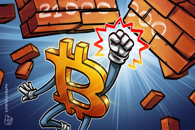 Eine goldene Bitcoin-Münze neben einem aufsteigenden Chart und einem zerbrochenen Vorhängeschloss.