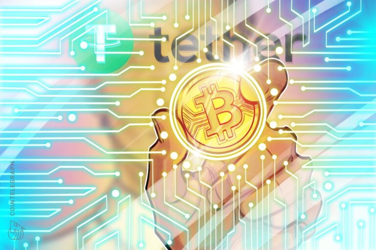 Die Logos von Tether, Strike und Twenty One Capital vor einem verschwommenen Krypto-Hintergrund