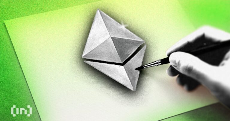 Ein Ethereum-Logo umgeben von aufsteigenden Daten-Charts und Stablecoin-Symbolen